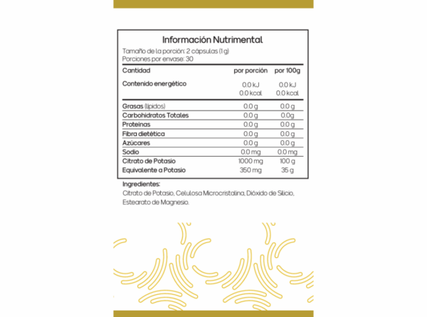 Citrato De Potasio